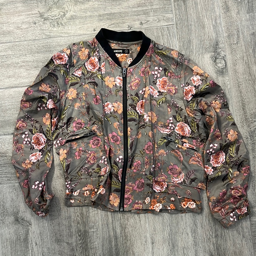 Blank NYC Floral Jacket
